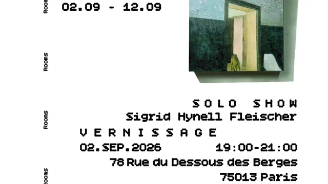 Rooms - Vernissage. Solo Show de Sigrid Hynell Fleischer