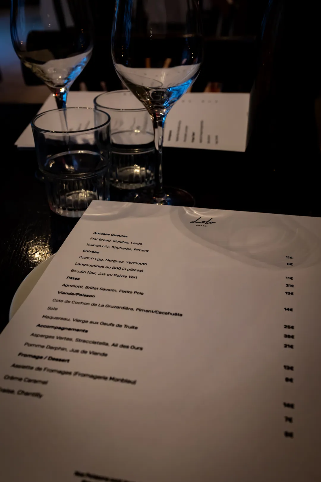 Lolo bistrot Restaurant Paris