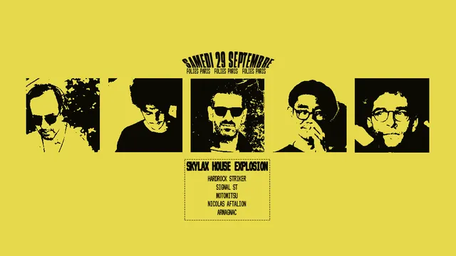 Skylax House Explosion x Folies Paris ⏤ Minuit MIDI