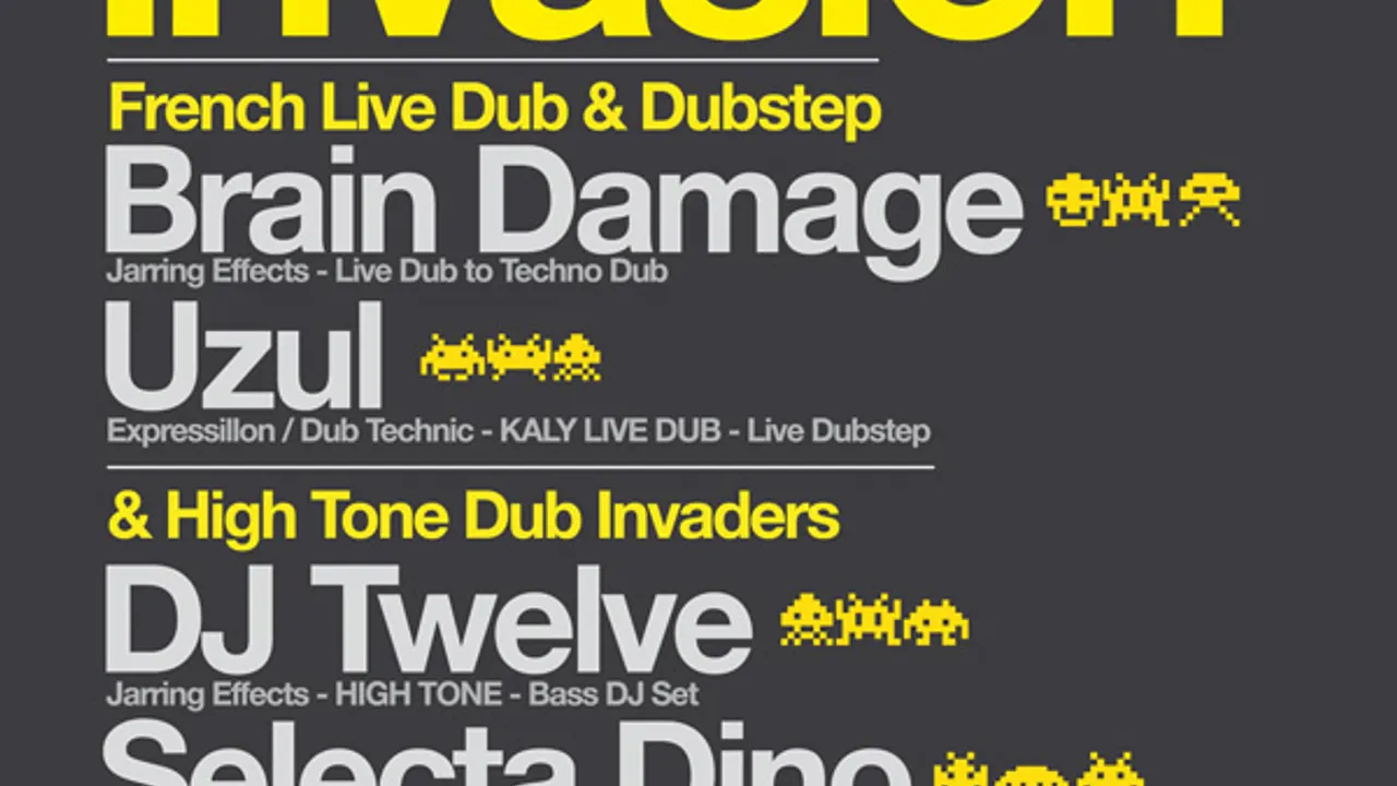 DUB INVASION : BRAIN DAMAGE + DUB INVADERS + UZUL