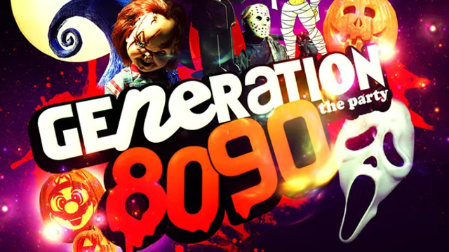 GENERATION 80-90 en mode Halloween