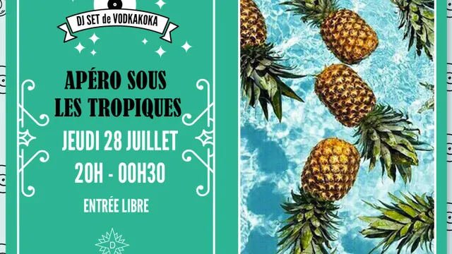 Apéro sous les Tropiques