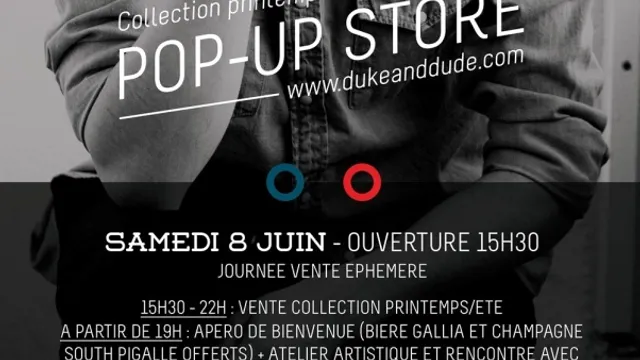Pop-up store Duke & Dude
