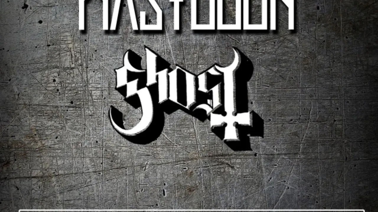 Slayer + Mastodon + Ghost + Anthrax