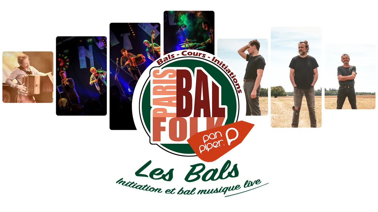 COMPLET - Le gros bal de Paris Bal Folk avec Aurélien Claranbaux Solo, Zlabya, Ciac Boum