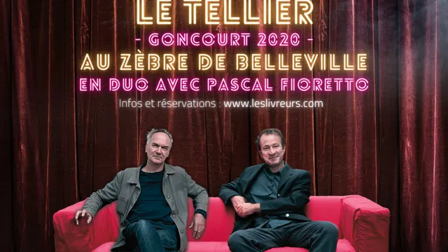 Hervé Le Tellier au Zèbre de Belleville