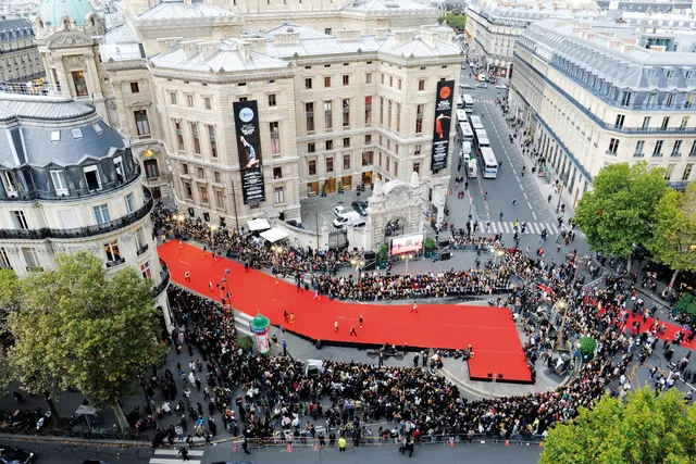 Défilé de mode aux Galeries Lafayette
