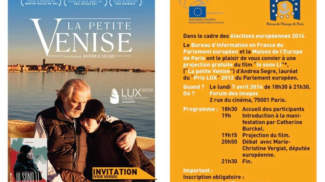 Projection La petite Venise Prix Lux 2012