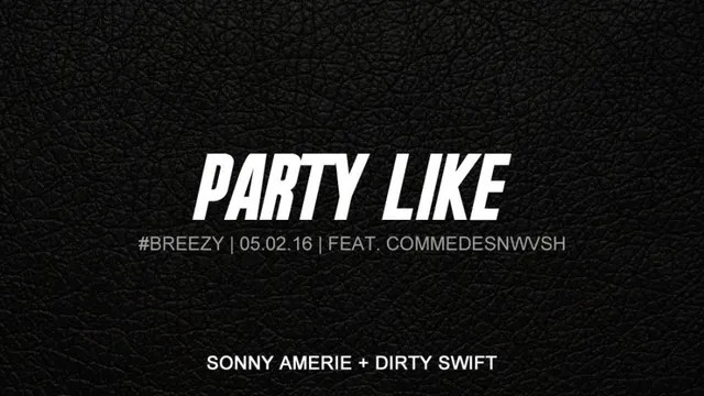 PARTY LIKE  #2 #BREEZY I 05.02.16 I SONNY AMERIE x DIRTY SWIFT I Chez Papillon