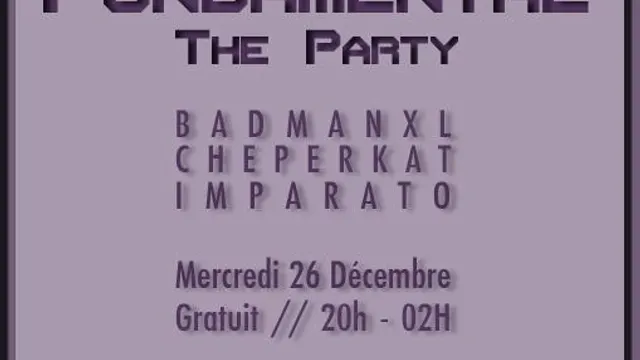 Planet X présente Techno Fundamental, the party