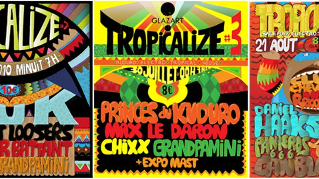 TROPICALIZE 5 : RKK, BBRAVE, MOSCA VERDE, ..