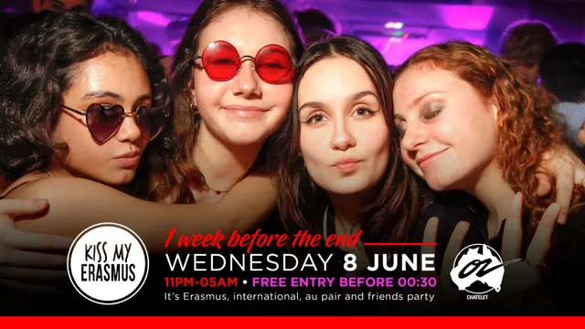 KISS MY ERASMUS @ CAFÉ OZ