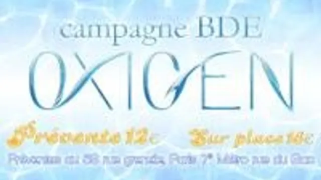 Campagne Bde Oxigen