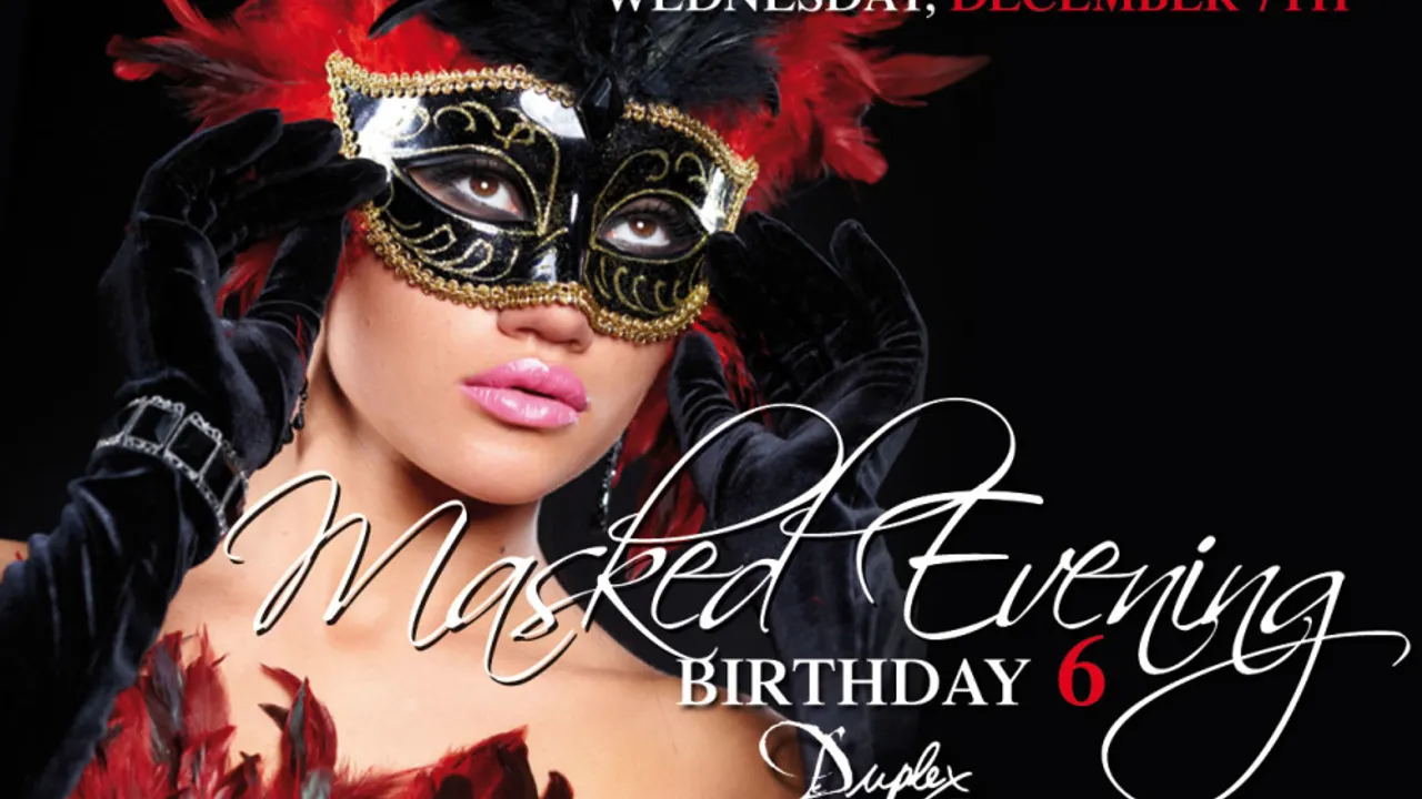 MASKED EVENING BIRTHDAY 6