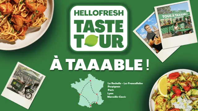 HelloFresh Taste Tour