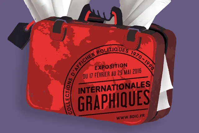 Exposition Internationales graphiques, collections d'affiches politiques à l'Hôtel national des Invalides