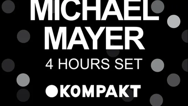 A NIGHT with... MICHAEL MAYER