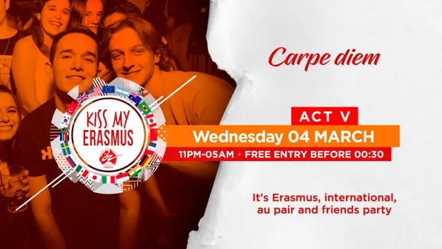 KISS MY ERASMUS @ CAFÉ OZ