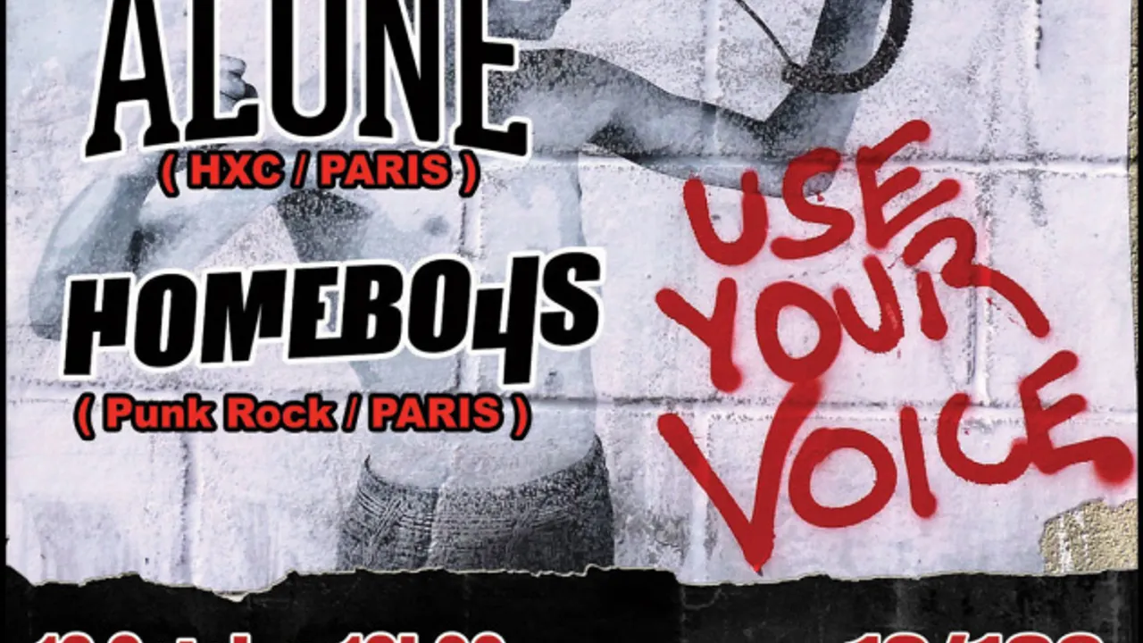 H2O en concert avec Alone et Homeboys