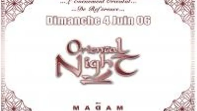 Oriental Night