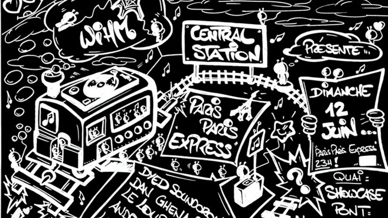 PARIS - PARIS EXPRESS : DYED SOUNDOROM, DAN GHENAC