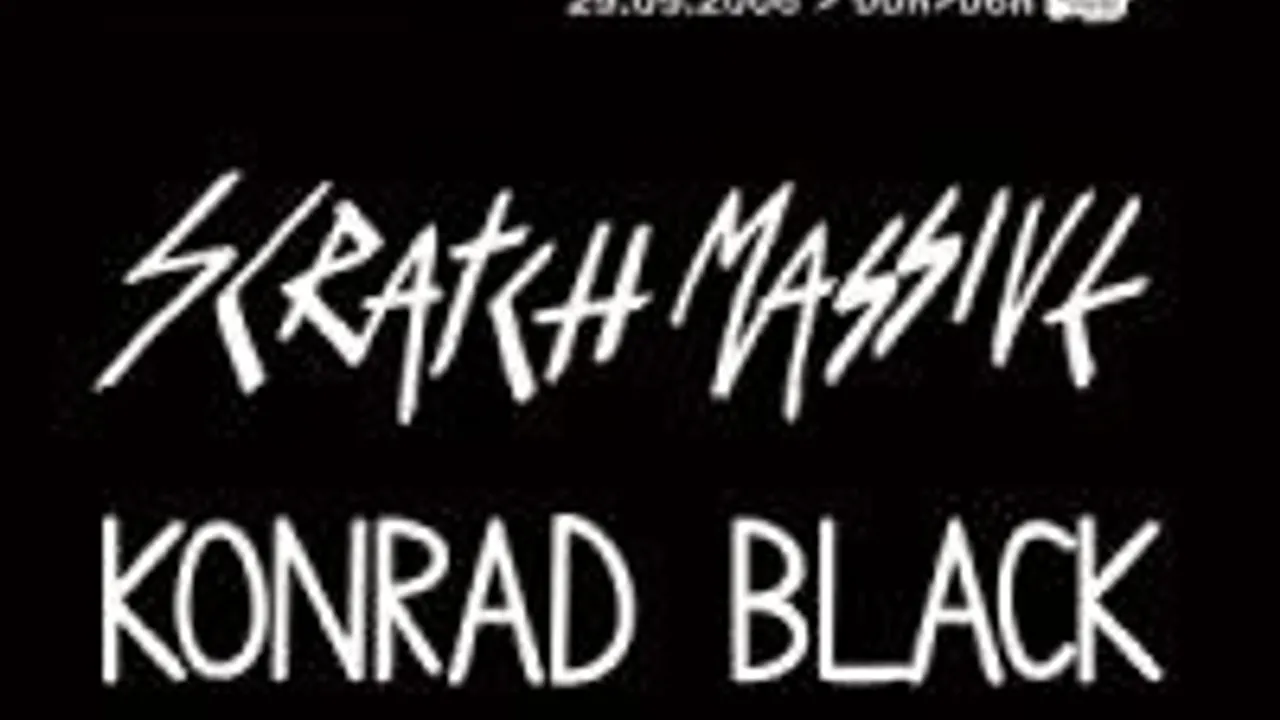 Back To Black : Scratch Massive / Konrad Black