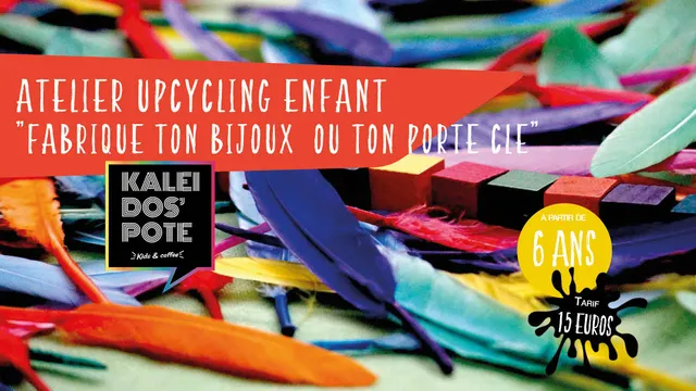 Atelier Upcycling enfants : Fabrique ton bijoux ou ton porte-clé