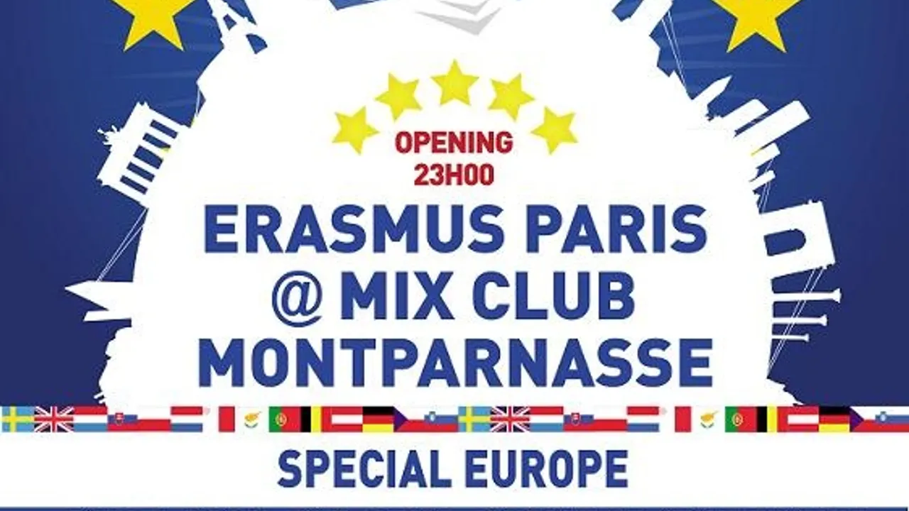 ERASMUS PARIS FETE L'EUROPE