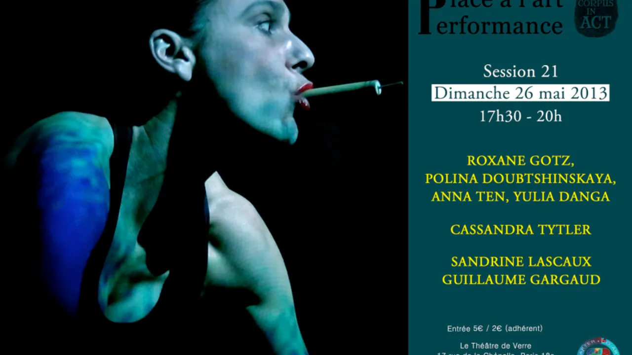 Place à l’art performance, session 21