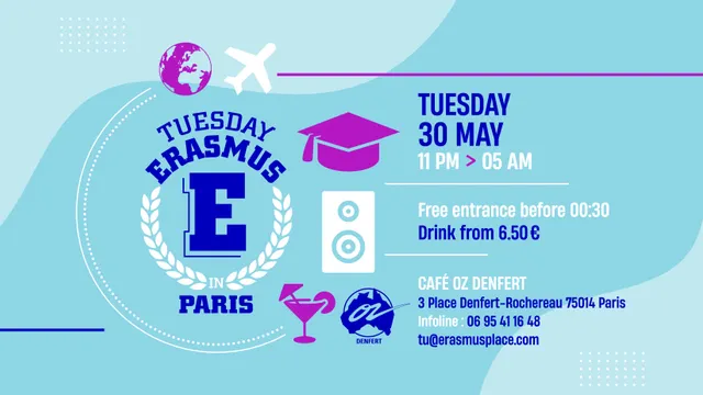 TUESDAY ERASMUS IN PARIS
