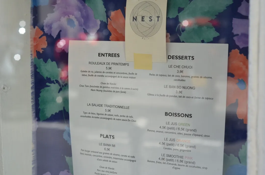 NEST Paris Restaurant Paris