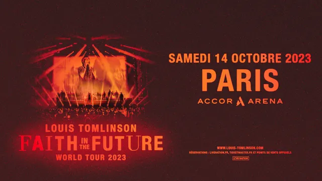 Louis Tomlinson - Faith in the Future World Tour
