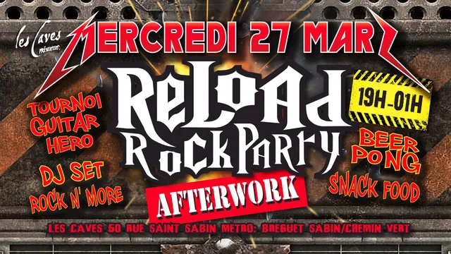 Reload Rock Party: Afterwork