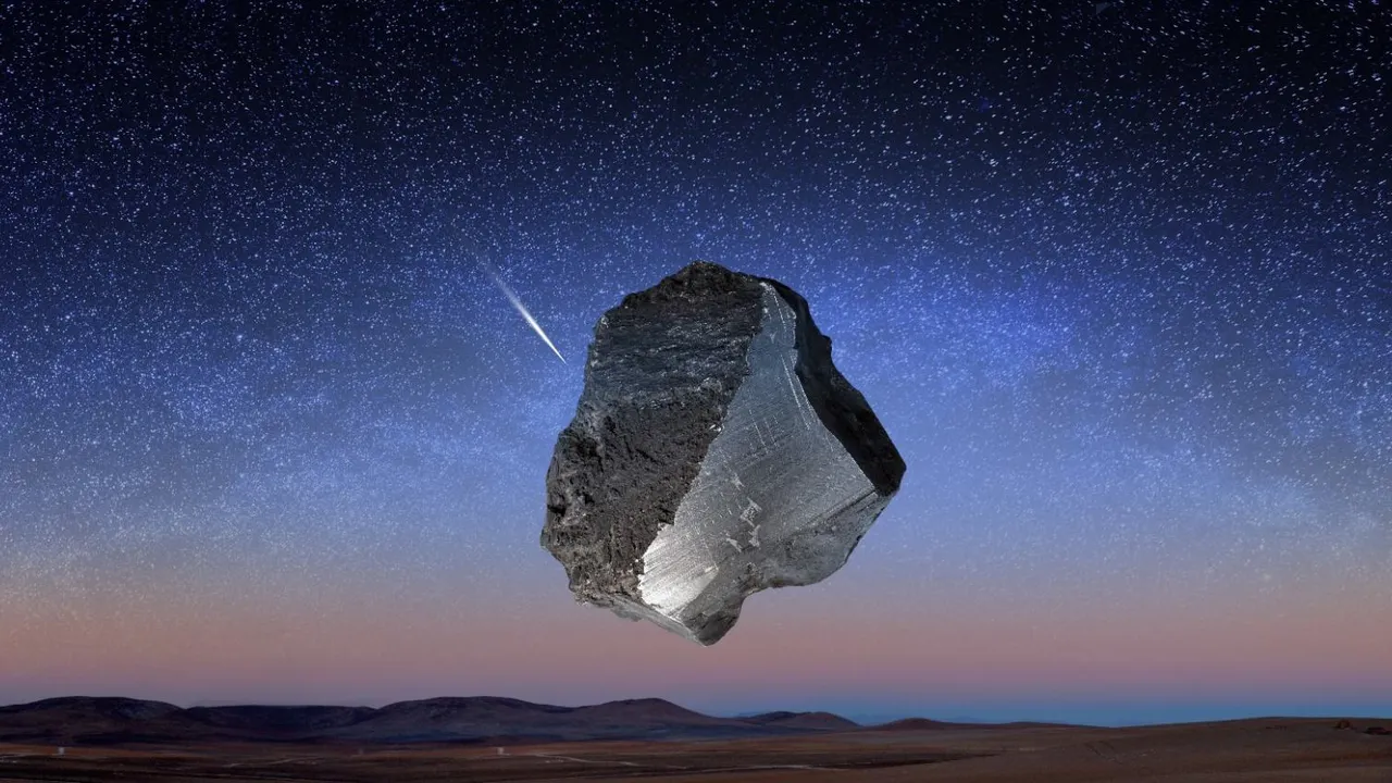 Météorites, entre ciel et terre