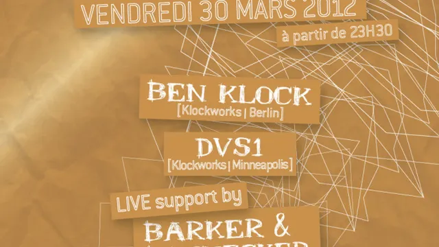 OPEN HOUSE / KLOCKWORKS NIGHT