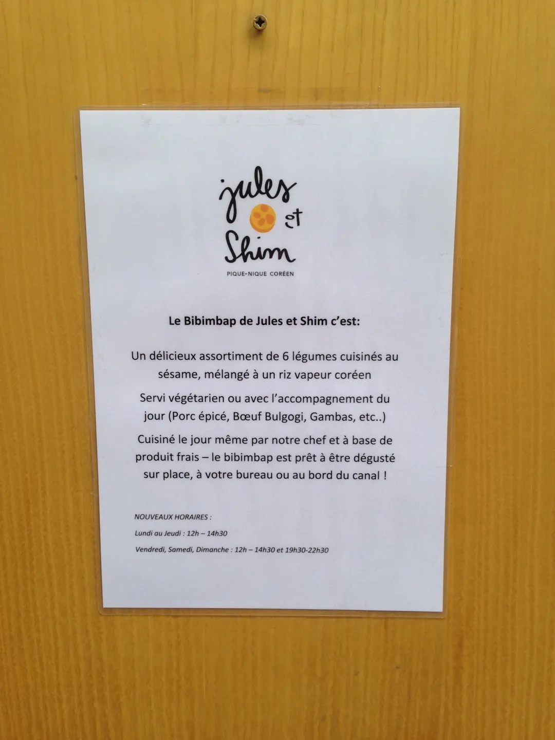 Jules et Shim Restaurant Paris