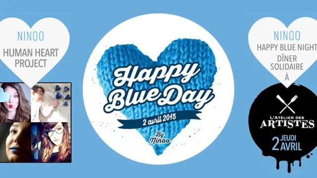 HAPPY BLUE DAY // BY NINOO // PARIS