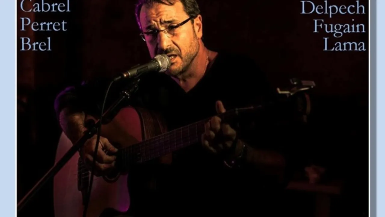 Concert intimiste de chansons françaises en guitare/voix.