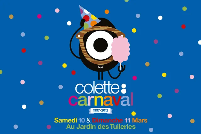 Colette fait son carnaval au jardin des Tuileries ! Tu viens ?