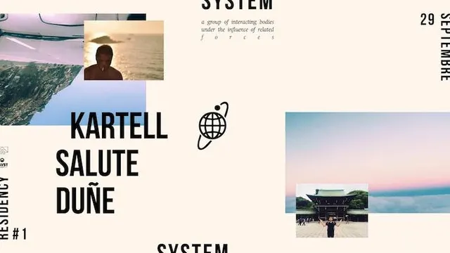 Kartell presents System w/ salute & Duñe