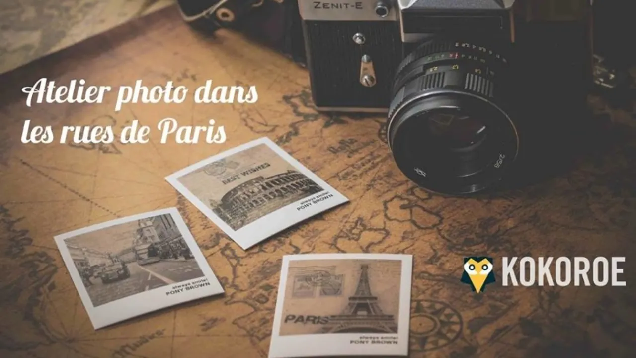 ATELIER PHOTO dans les rues de Paris