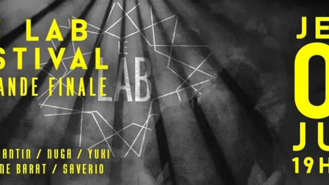 LAB FESTIVAL : GRANDE FINALE JEUDI 9 JUIN @BADABOUM