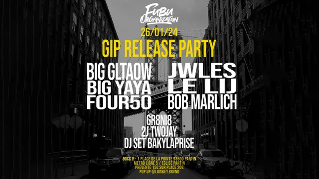FUBU ORGANIZATION #5 w/ BIG GLTAOW & MORE