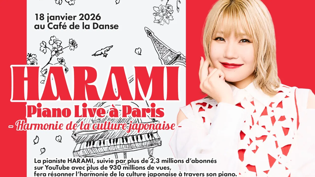 Harami Piano Live à Paris - Harmonie de la culture japonaise