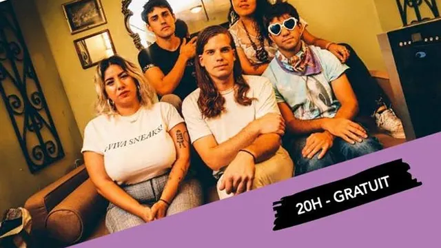 Downtown Boys (Sub Pop Records) en concert au Supersonic