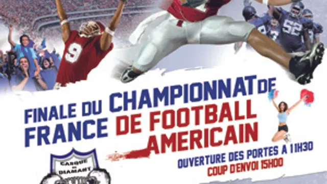 Casque de Diamant 2012 - Finale du Championnat de France de Football Américain