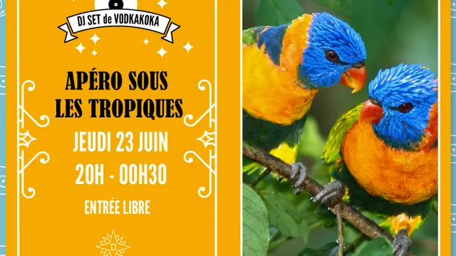 Apéro sous les Tropiques