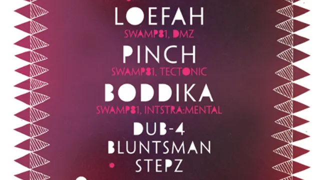 SWAMP81 : LOEFAH, PINCH, BODDIKA aka INSTRA:MENTAL