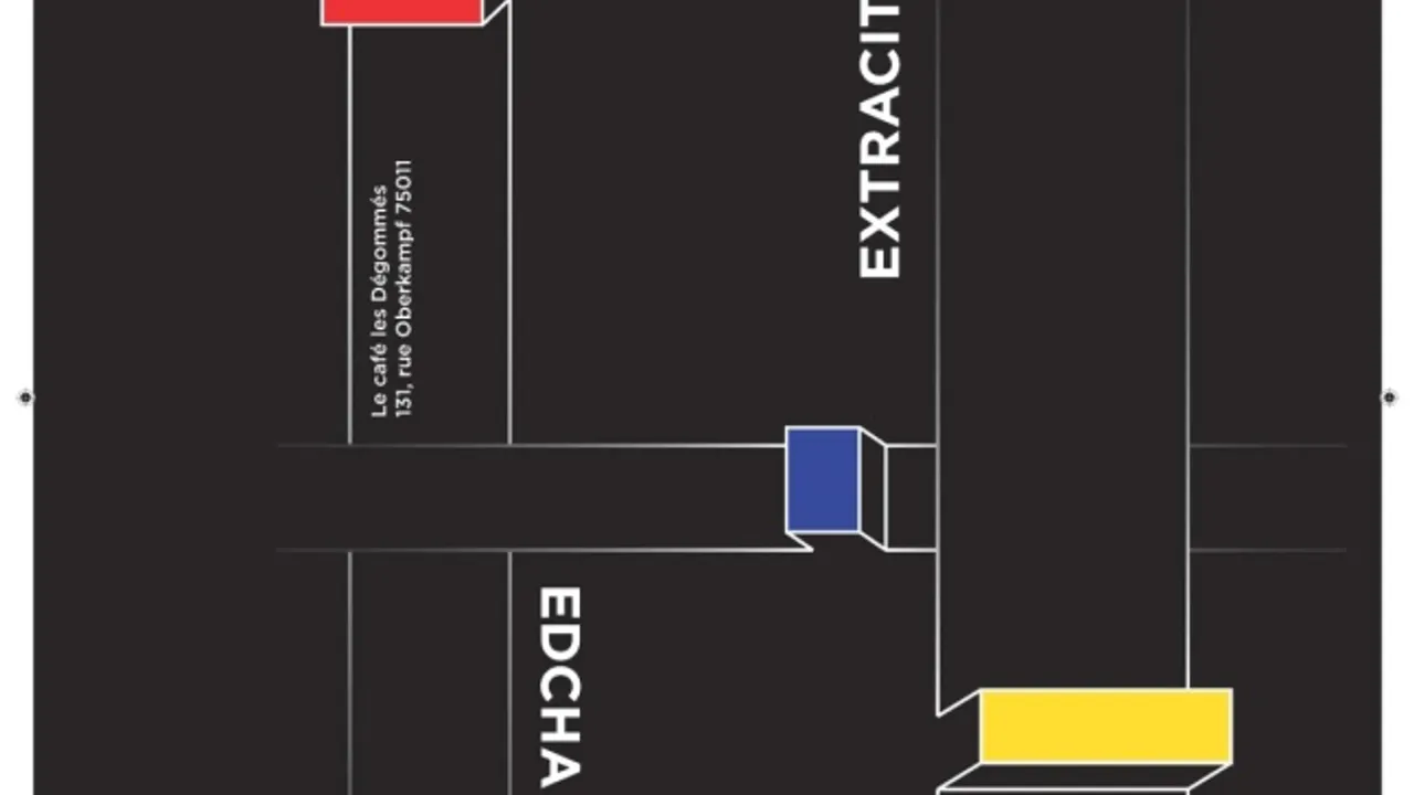 Vernissage, expo Extracities, by EDCHA