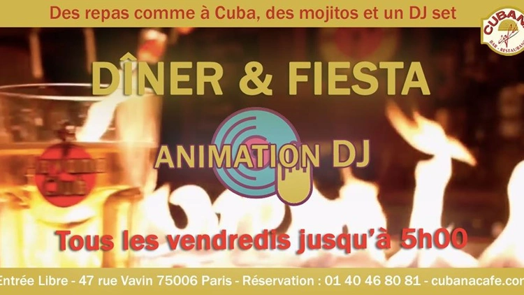 Le dîner fiesta du Vendredi